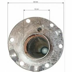 Geneigter Emaillierter Stempel MG 2100 W Mit Dichtung Atlantic -Atlantic-shop 51584056 3